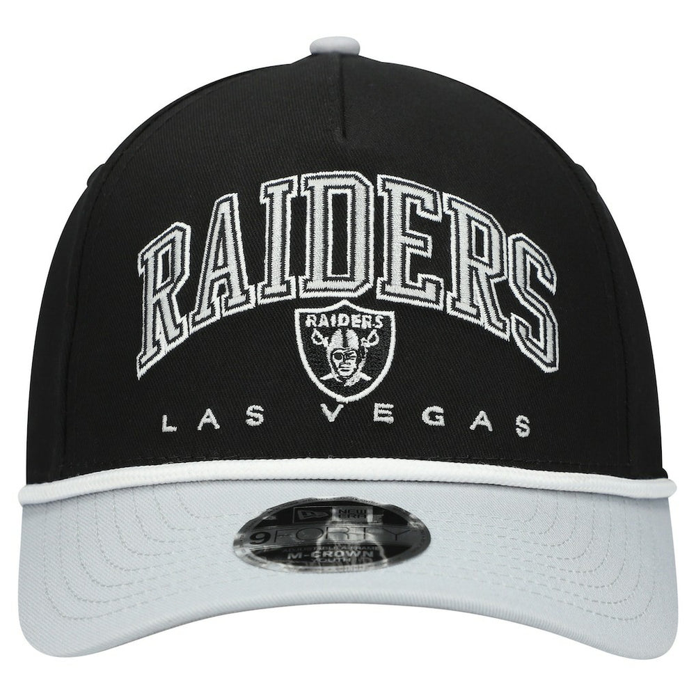 Youth Arch COOLERA 9FORTY A-Frame Adjustable Hat - Las Vegas Raiders