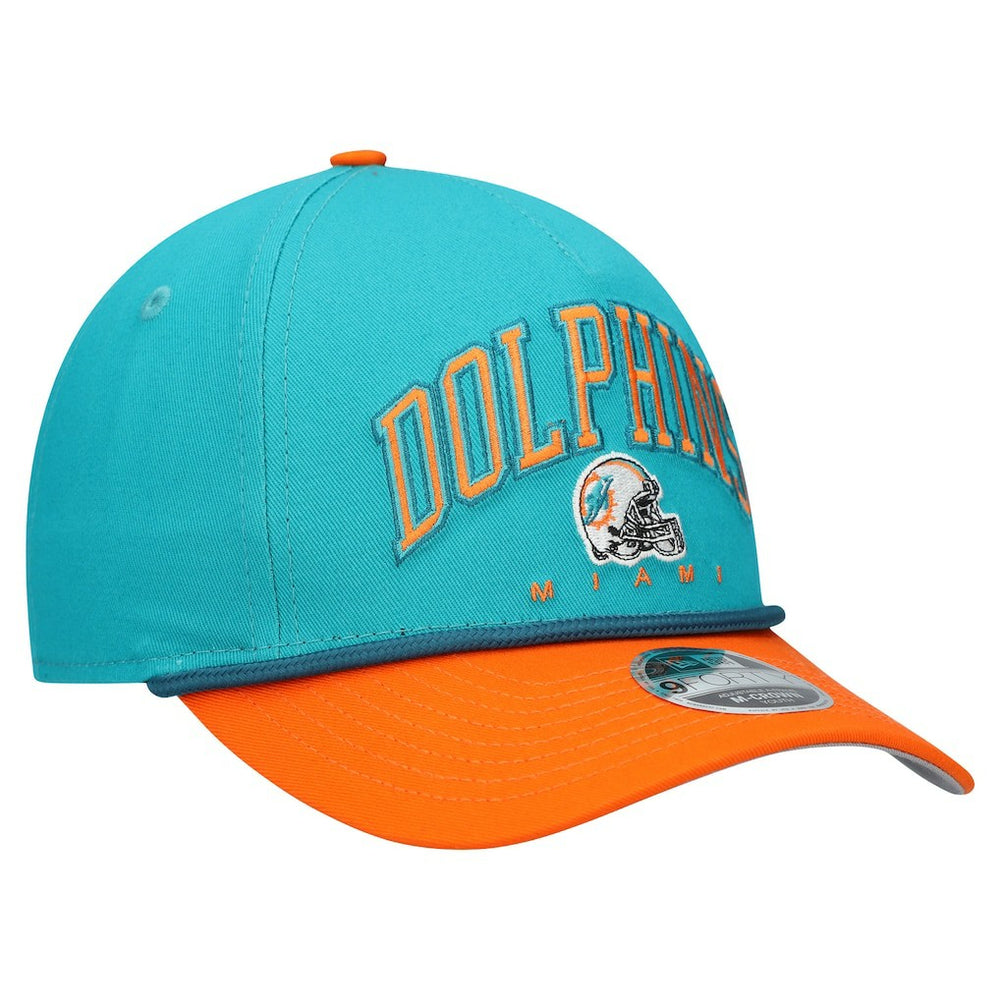Youth Arch COOLERA 9FORTY A-Frame Adjustable Hat - Miami Dolphins