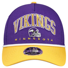 Youth Arch COOLERA 9FORTY A-Frame Adjustable Hat - Minnesota Vikings
