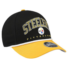 Youth Arch COOLERA 9FORTY A-Frame Adjustable Hat - Pittsburgh Steelers