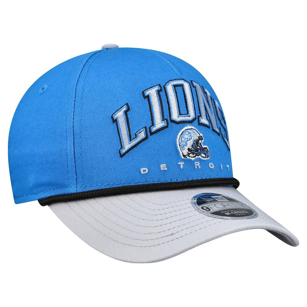 Youth Arch COOLERA 9FORTY A-Frame Adjustable Hat - Detroit Lions