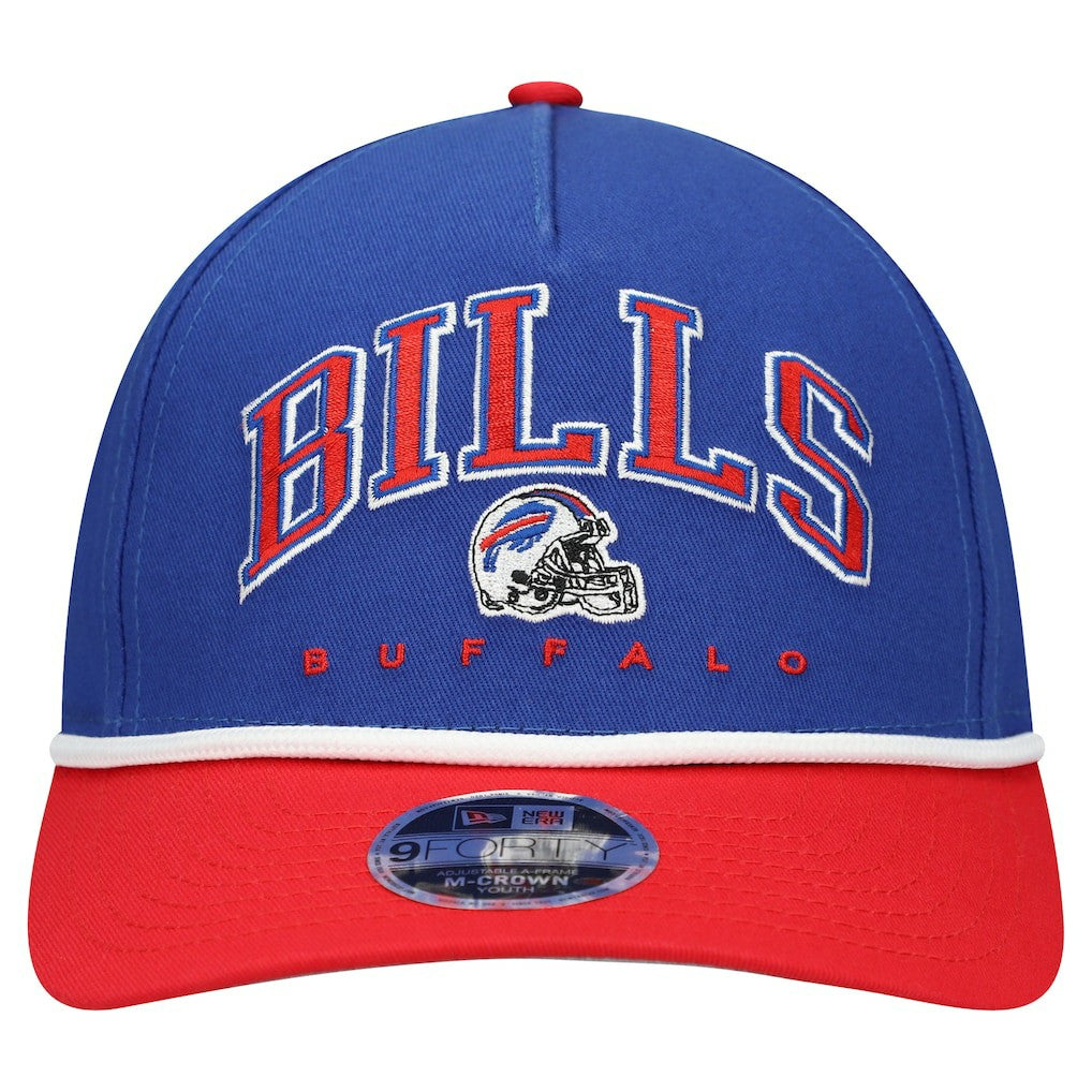 Youth Arch COOLERA 9FORTY A-Frame Adjustable Hat - Buffalo Bills