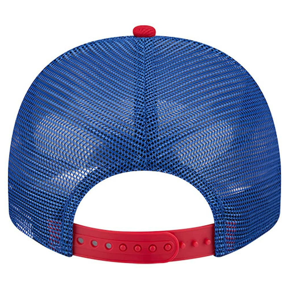 Youth Banner 9FIFTY A-Frame Adjustable Trucker Hat - New York Giants
