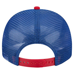 Youth Banner 9FIFTY A-Frame Adjustable Trucker Hat - New York Giants
