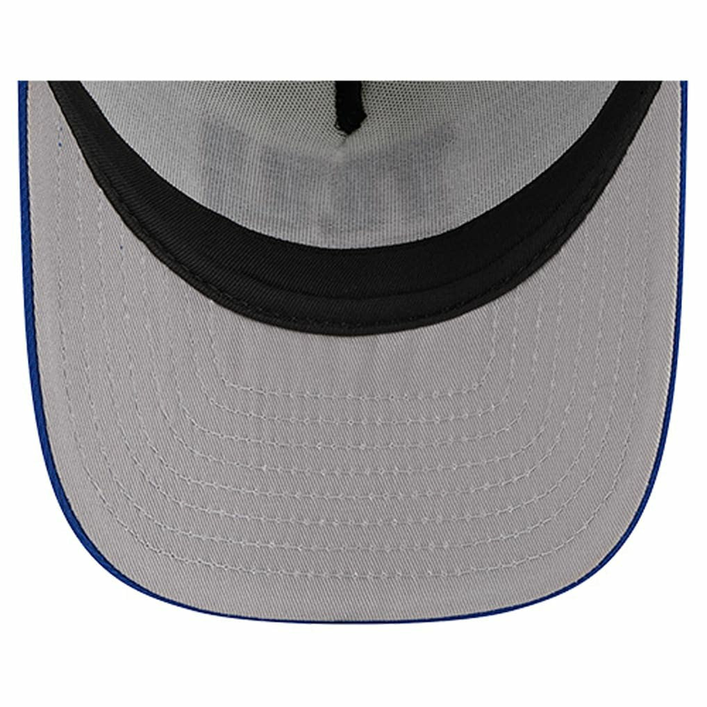 Youth Banner 9FIFTY A-Frame Adjustable Trucker Hat - New York Giants