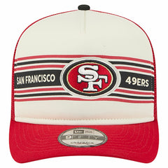 Youth Banner 9FIFTY A-Frame Adjustable Trucker Hat - San Francisco 49ers