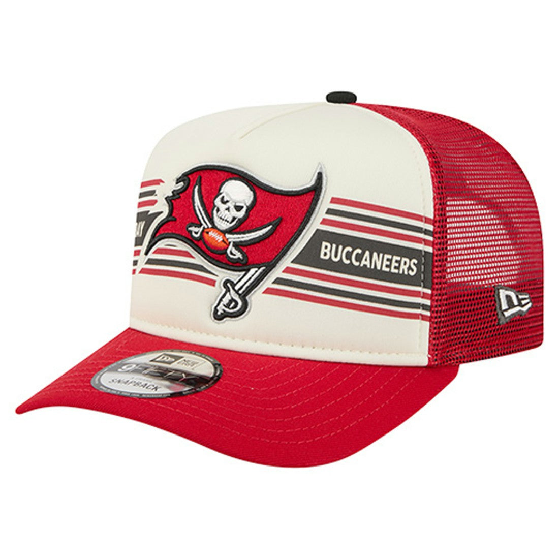 Youth Banner 9FIFTY A-Frame Adjustable Trucker Hat - Tampa Bay Buccaneers
