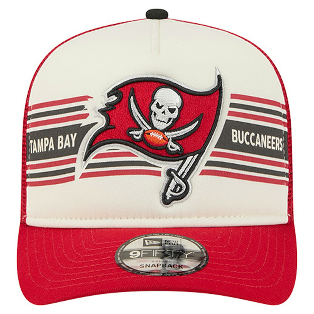 Youth Banner 9FIFTY A-Frame Adjustable Trucker Hat - Tampa Bay Buccaneers
