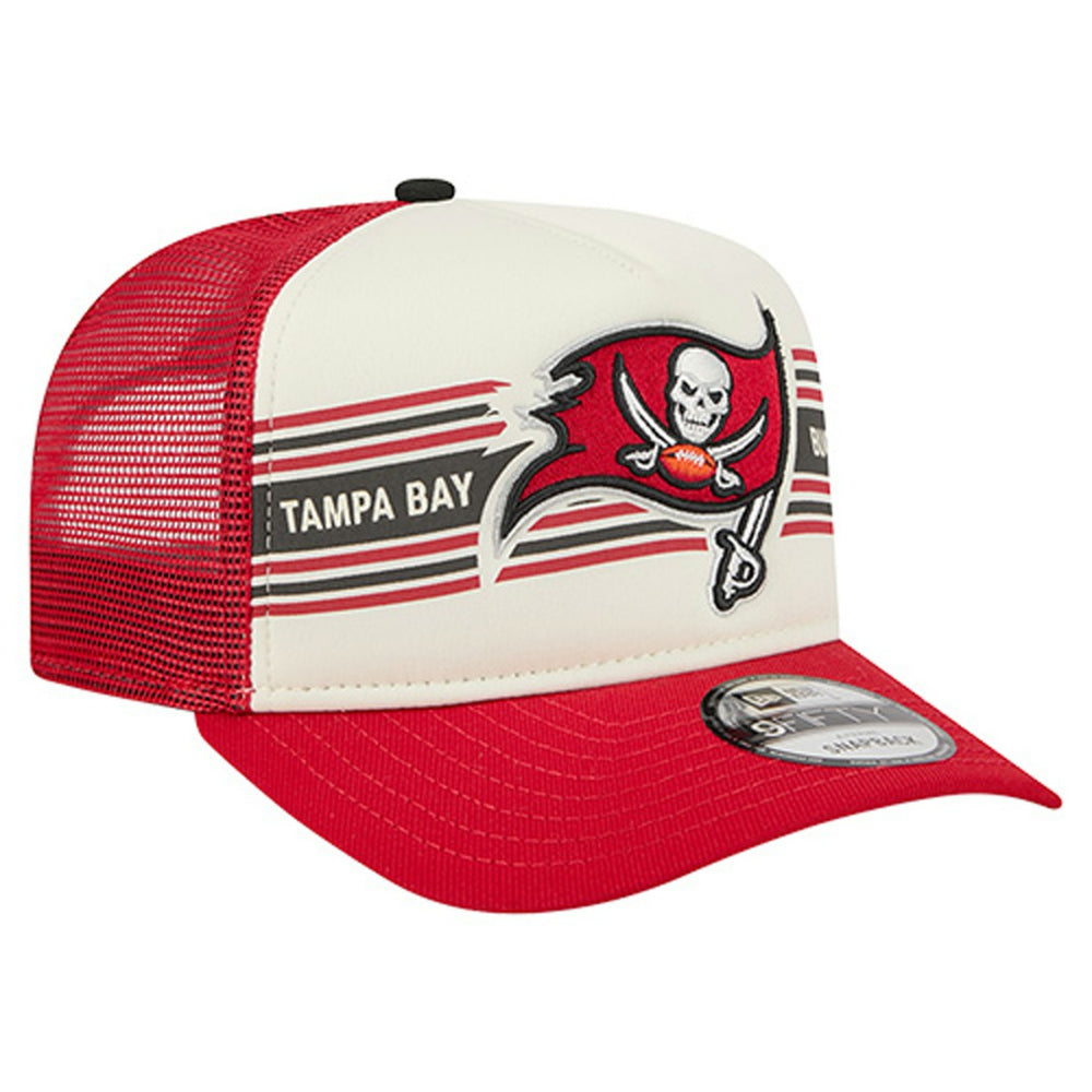 Youth Banner 9FIFTY A-Frame Adjustable Trucker Hat - Tampa Bay Buccaneers