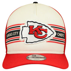 Youth Banner 9FIFTY A-Frame Adjustable Trucker Hat - Kansas City Chiefs