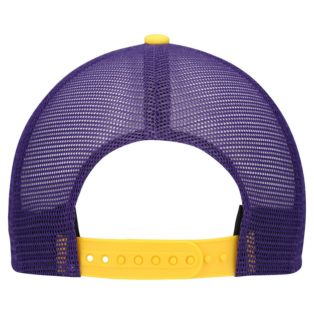 Youth Banner 9FIFTY A-Frame Adjustable Trucker Hat - Minnesota Vikings