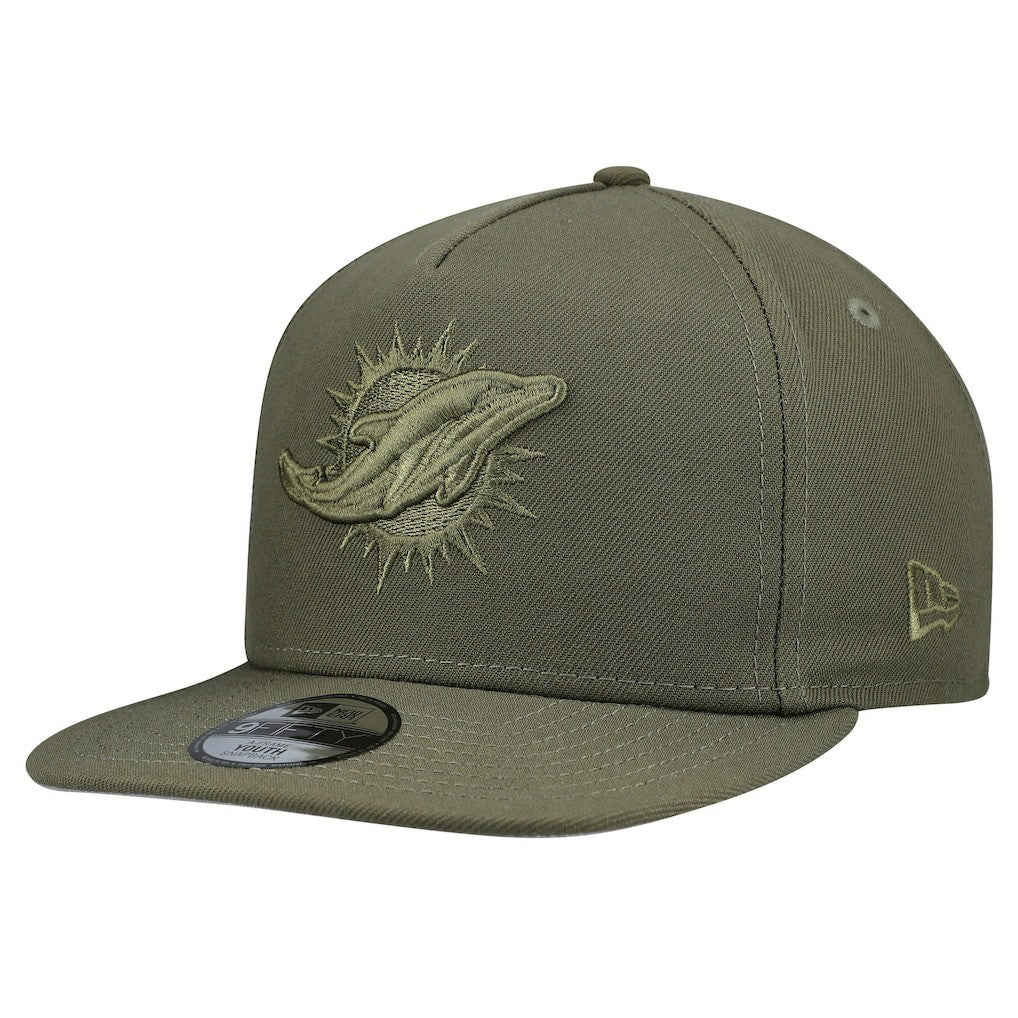 Youth Color Pack A-Frame 9FIFTY Snapback Hat - Miami Dolphins
