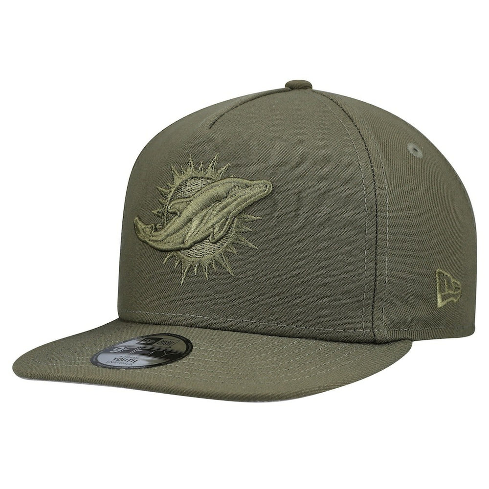 Youth Color Pack A-Frame 9FIFTY Snapback Hat - Miami Dolphins