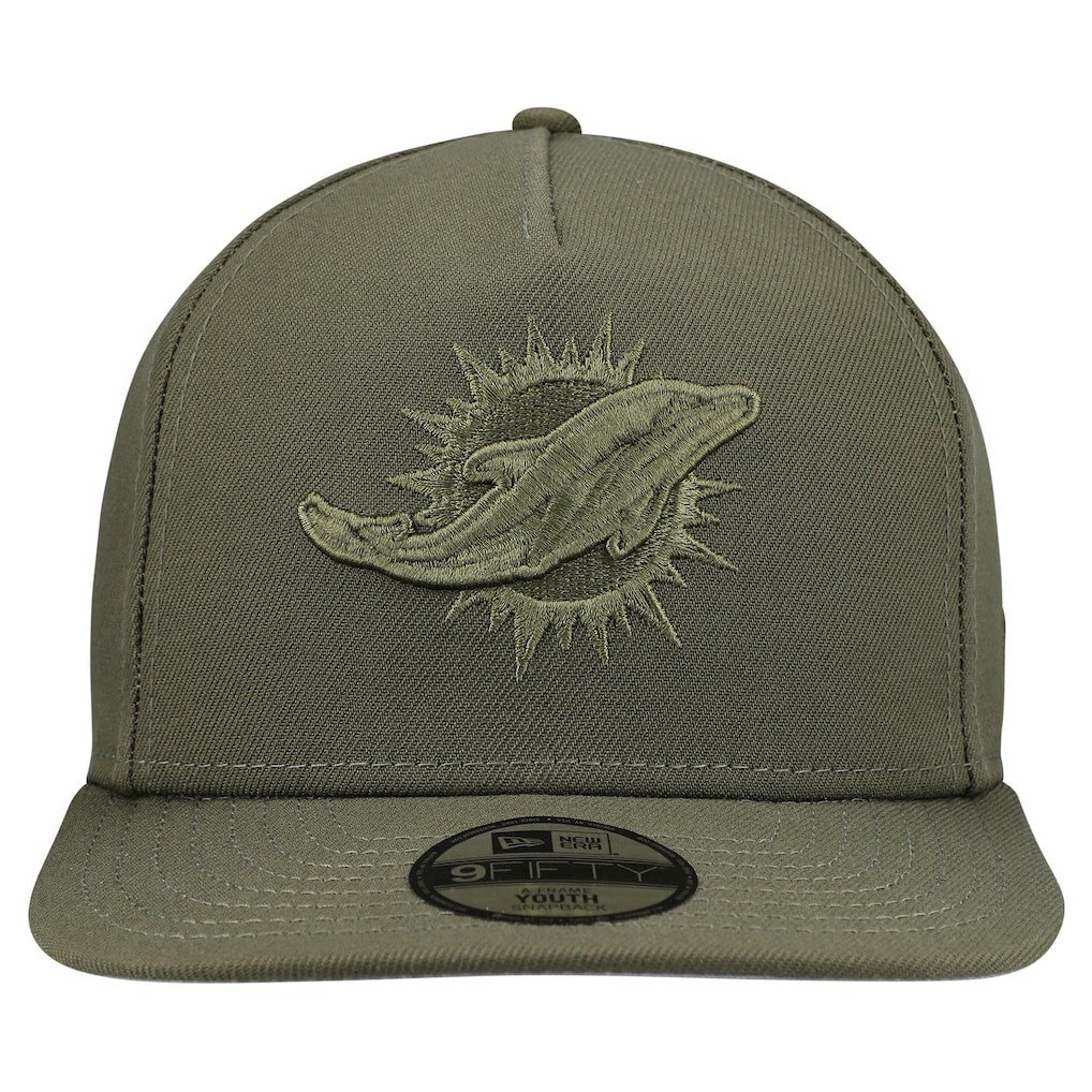Youth Color Pack A-Frame 9FIFTY Snapback Hat - Miami Dolphins
