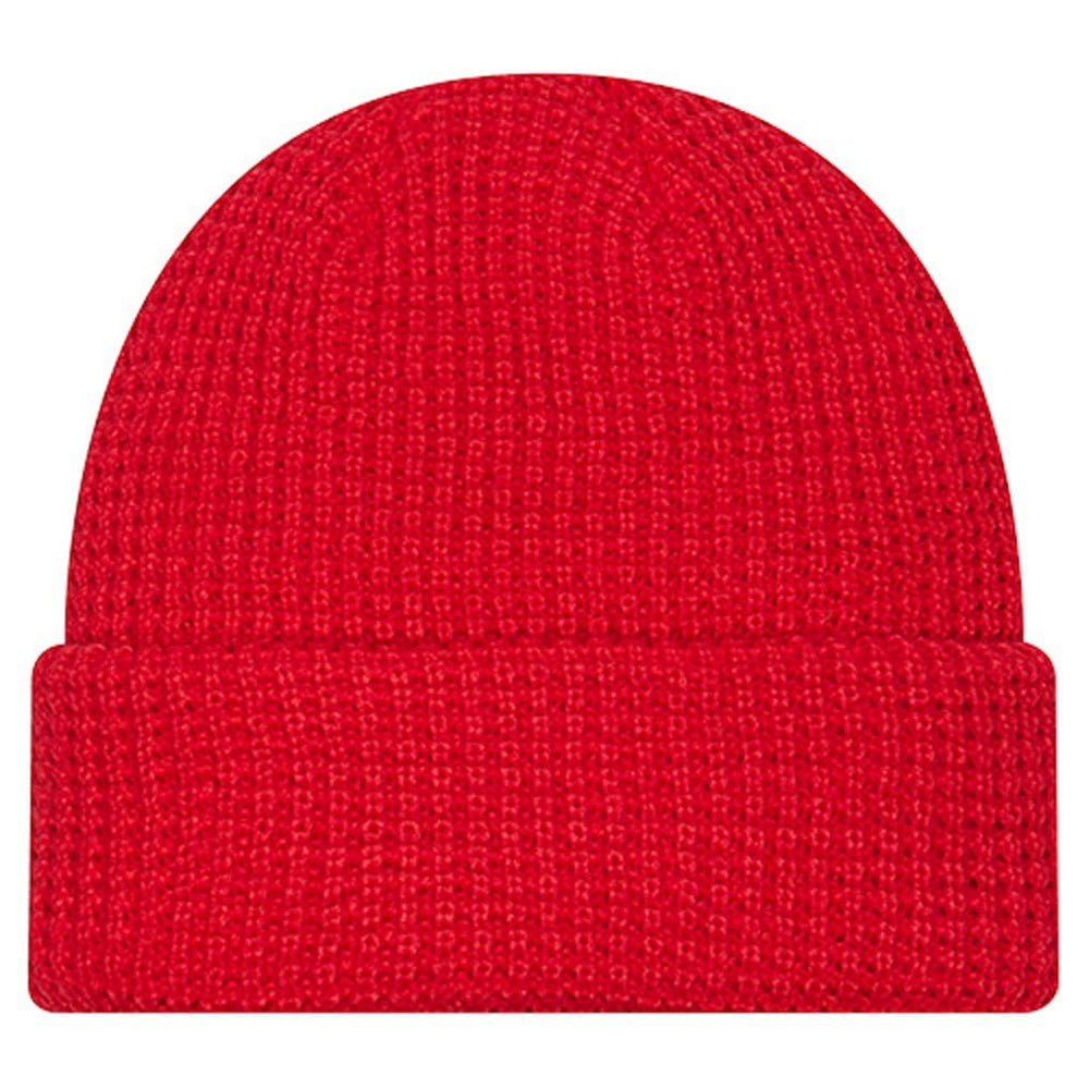 Youth Waffle Cuffed Knit Hat - Kansas City Chiefs