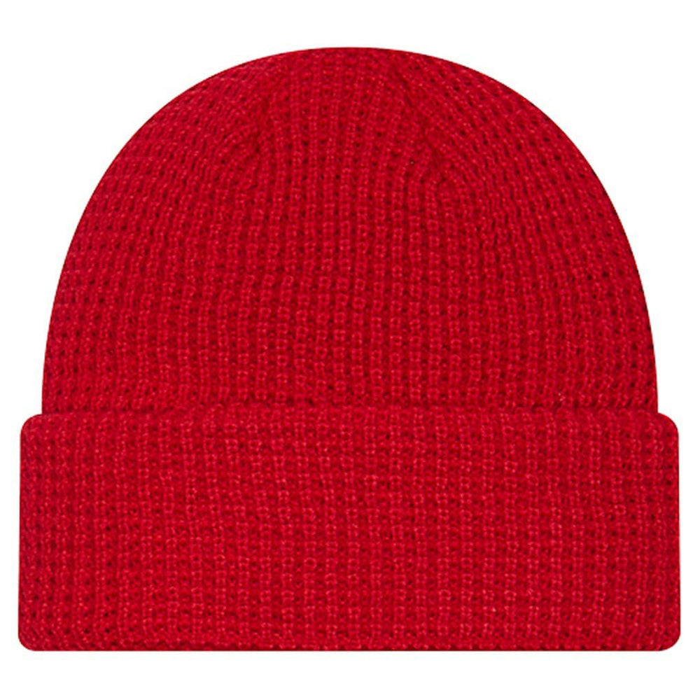 Youth Waffle Cuffed Knit Hat - San Francisco 49ers