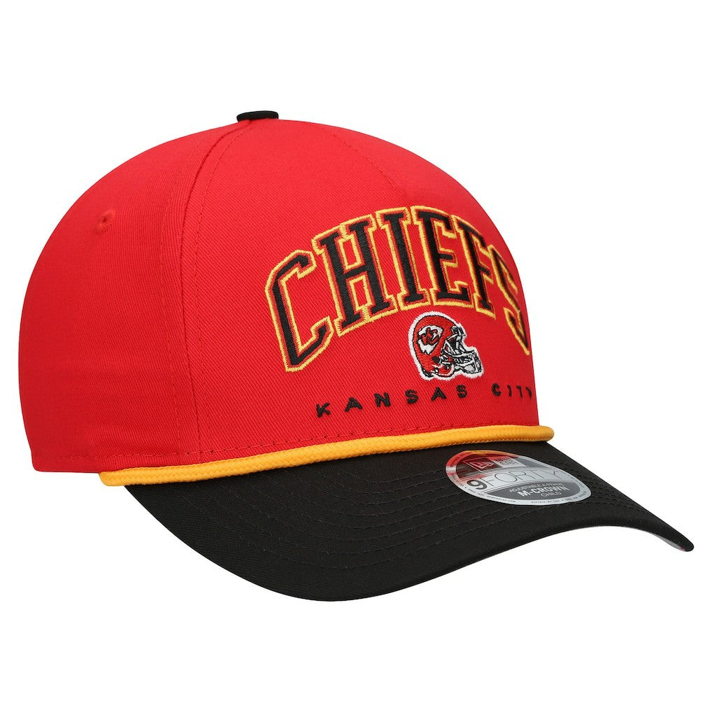 Preschool Arch COOLERA 9FORTY A-Frame M-Crown Adjustable Hat - Kansas City Chiefs