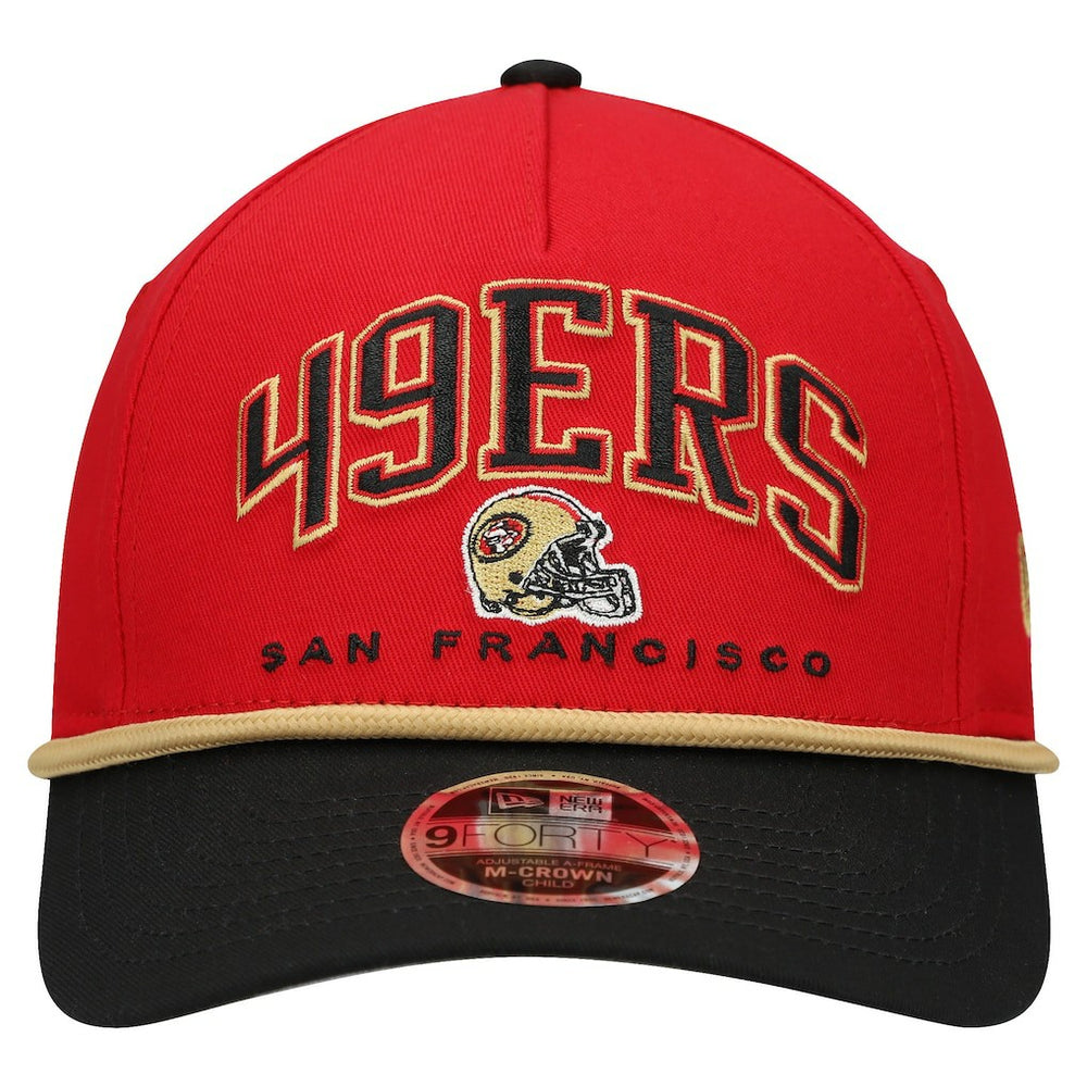 Preschool Arch COOLERA 9FORTY A-Frame M-Crown Adjustable Hat - San Francisco 49ers