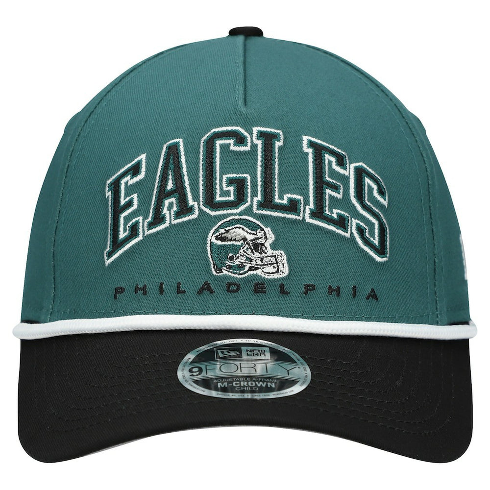 Preschool Arch COOLERA 9FORTY A-Frame M-Crown Adjustable Hat - Philadelphia Eagles