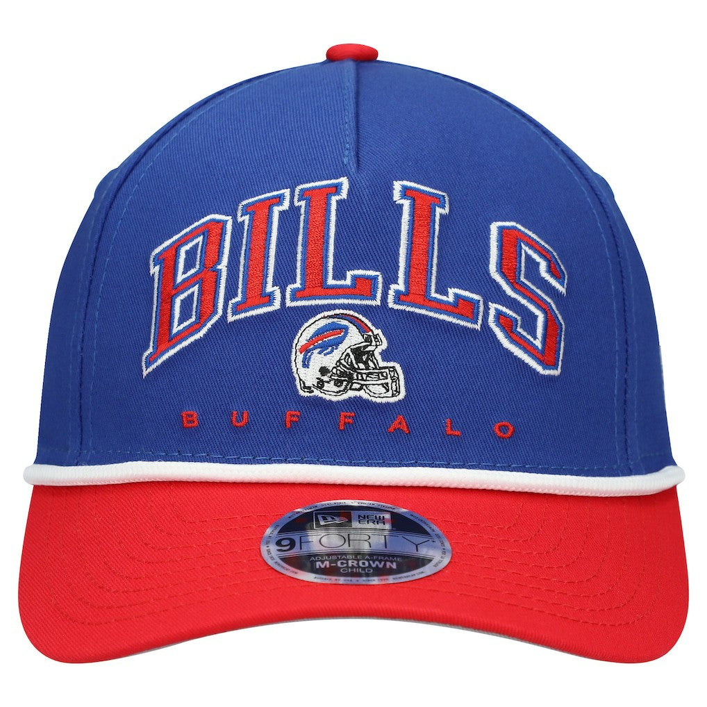 Preschool Arch COOLERA 9FORTY A-Frame M-Crown Adjustable Hat - Buffalo Bills