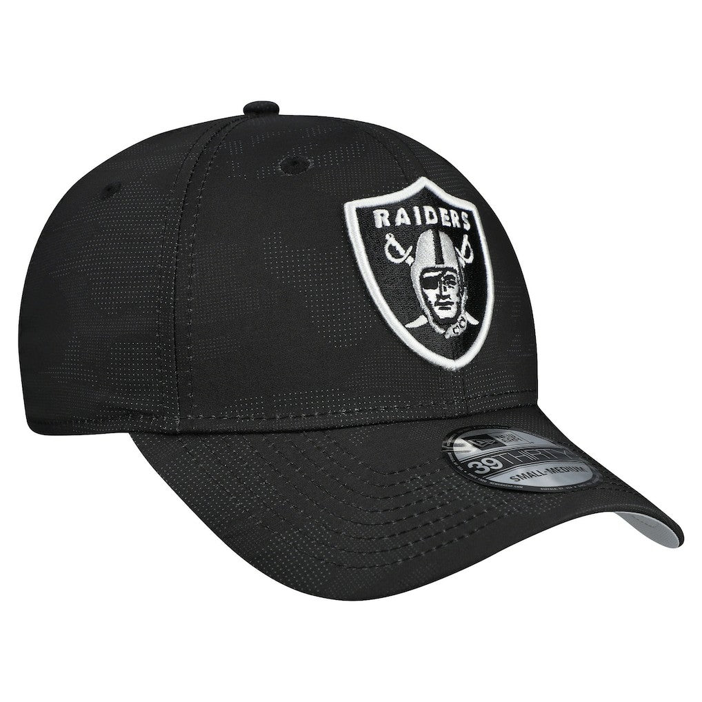 Tonal Camo 39THIRTY Stretch Fit Hat - Las Vegas Raiders