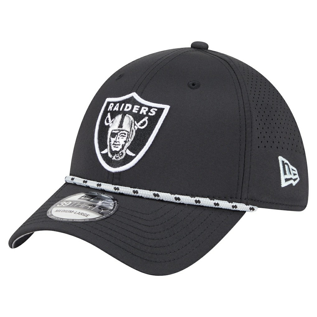 Perforated 39THIRTY Flex Hat - Las Vegas Raiders