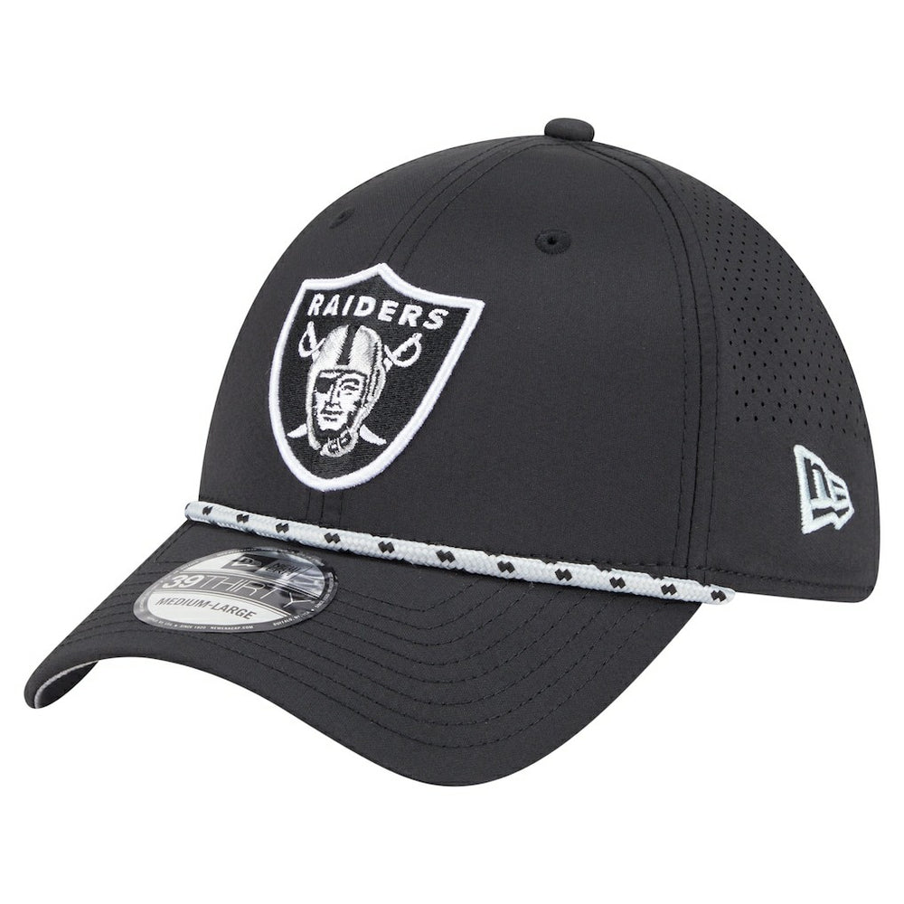 Perforated 39THIRTY Flex Hat - Las Vegas Raiders