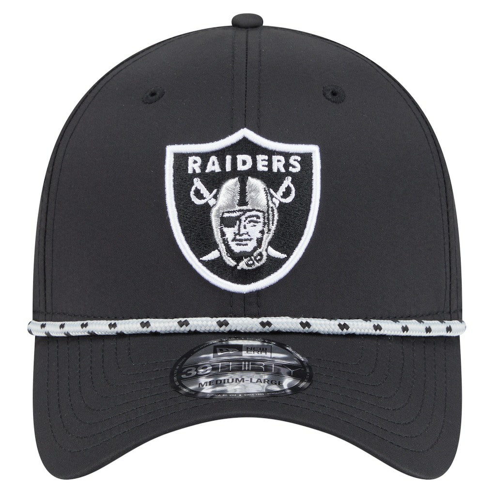 Perforated 39THIRTY Flex Hat - Las Vegas Raiders