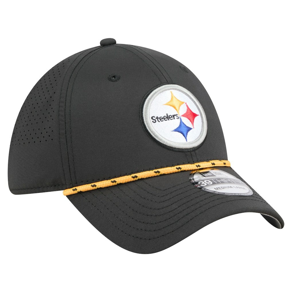 Perforated 39THIRTY Flex Hat - Pittsburgh Steelers
