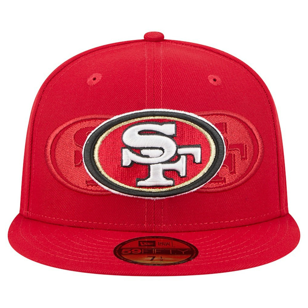 Tri-Hit 59FIFTY Fitted Hat - San Francisco 49ers