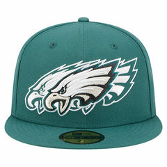 Tri-Hit 59FIFTY Fitted Hat - Philadelphia Eagles