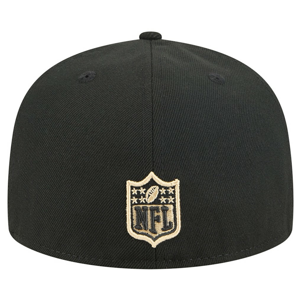 Tri-Hit 59FIFTY Fitted Hat - New Orleans Saints