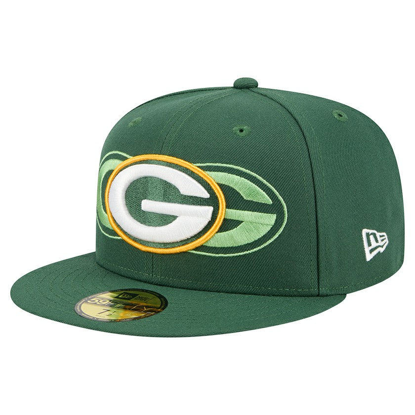 Tri-Hit 59FIFTY Fitted Hat - Green Bay Packers