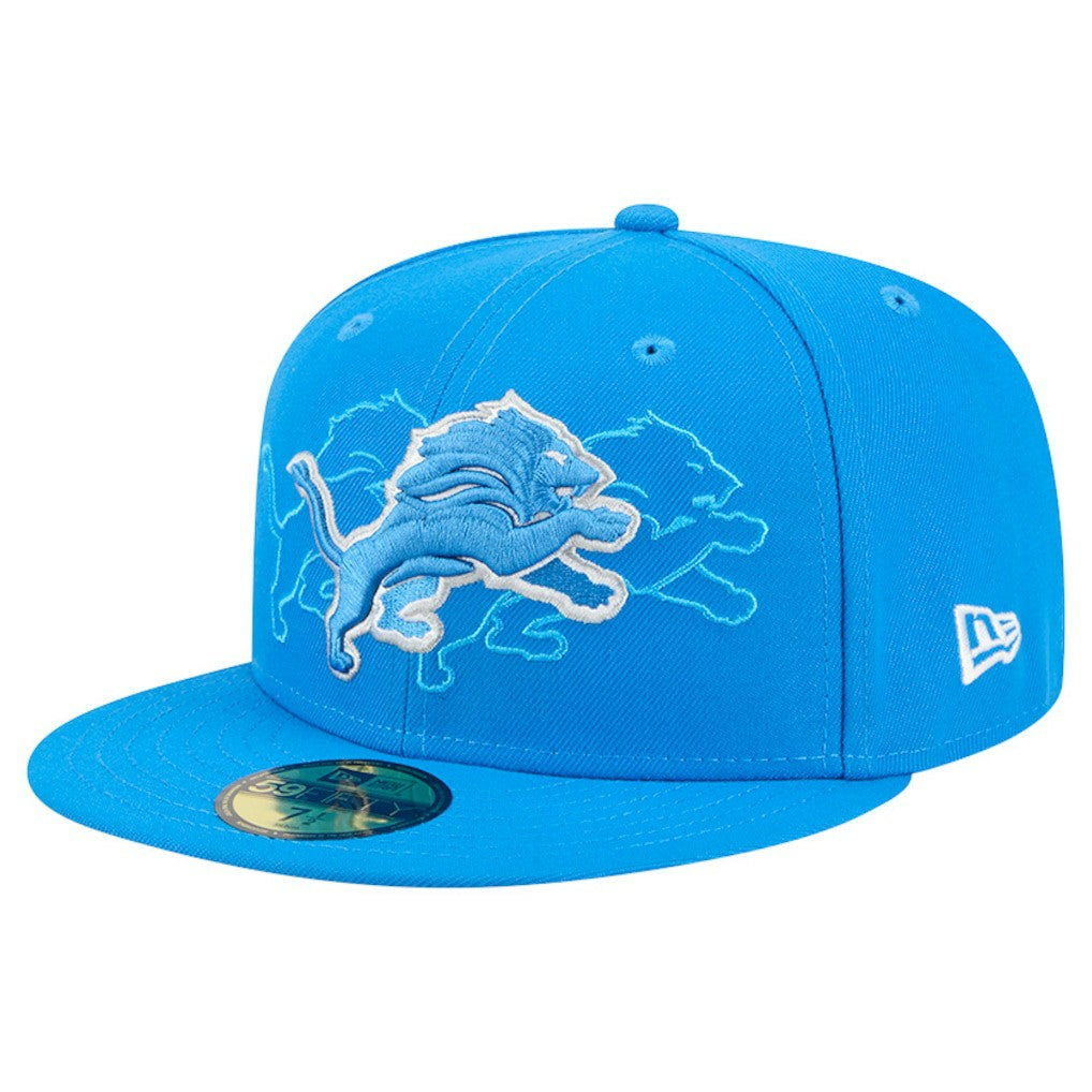 Tri-Hit 59FIFTY Fitted Hat - Detroit Lions