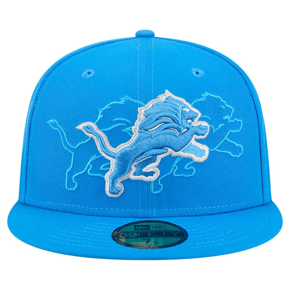 Tri-Hit 59FIFTY Fitted Hat - Detroit Lions