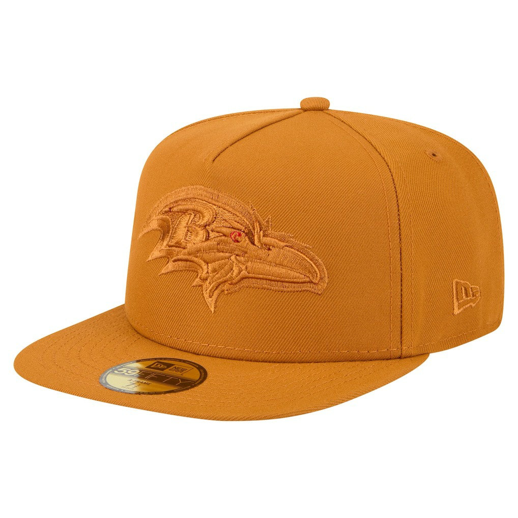 Color Pack A-Frame 59FIFTY Fitted Hat - Baltimore Ravens