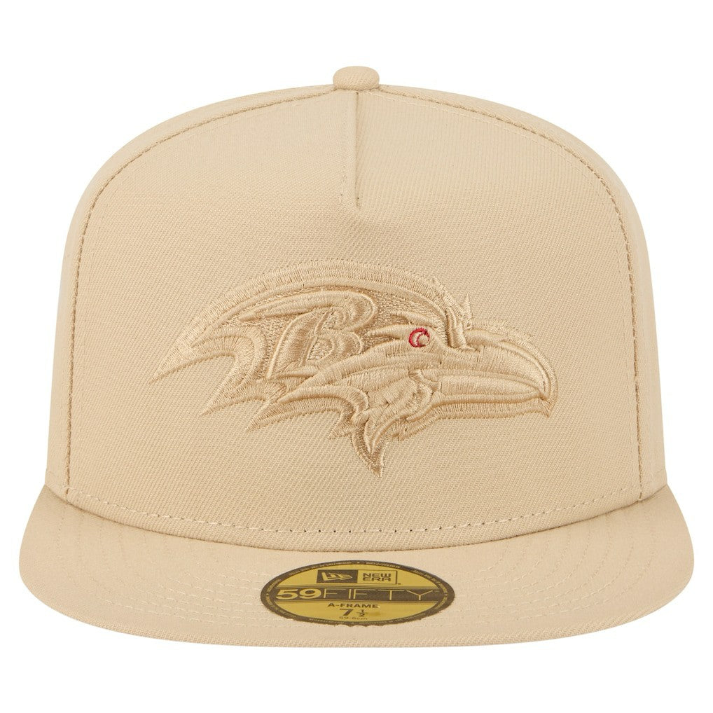 Color Pack A-Frame 59FIFTY Fitted Hat - Baltimore Ravens