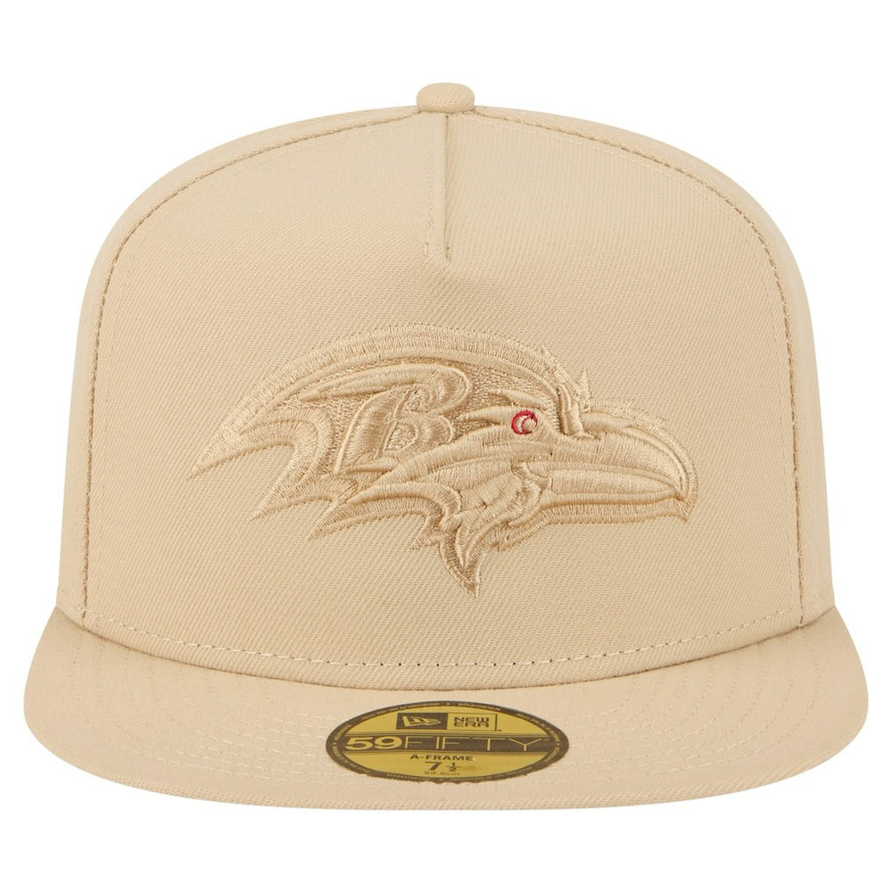 Color Pack A-Frame 59FIFTY Fitted Hat - Baltimore Ravens