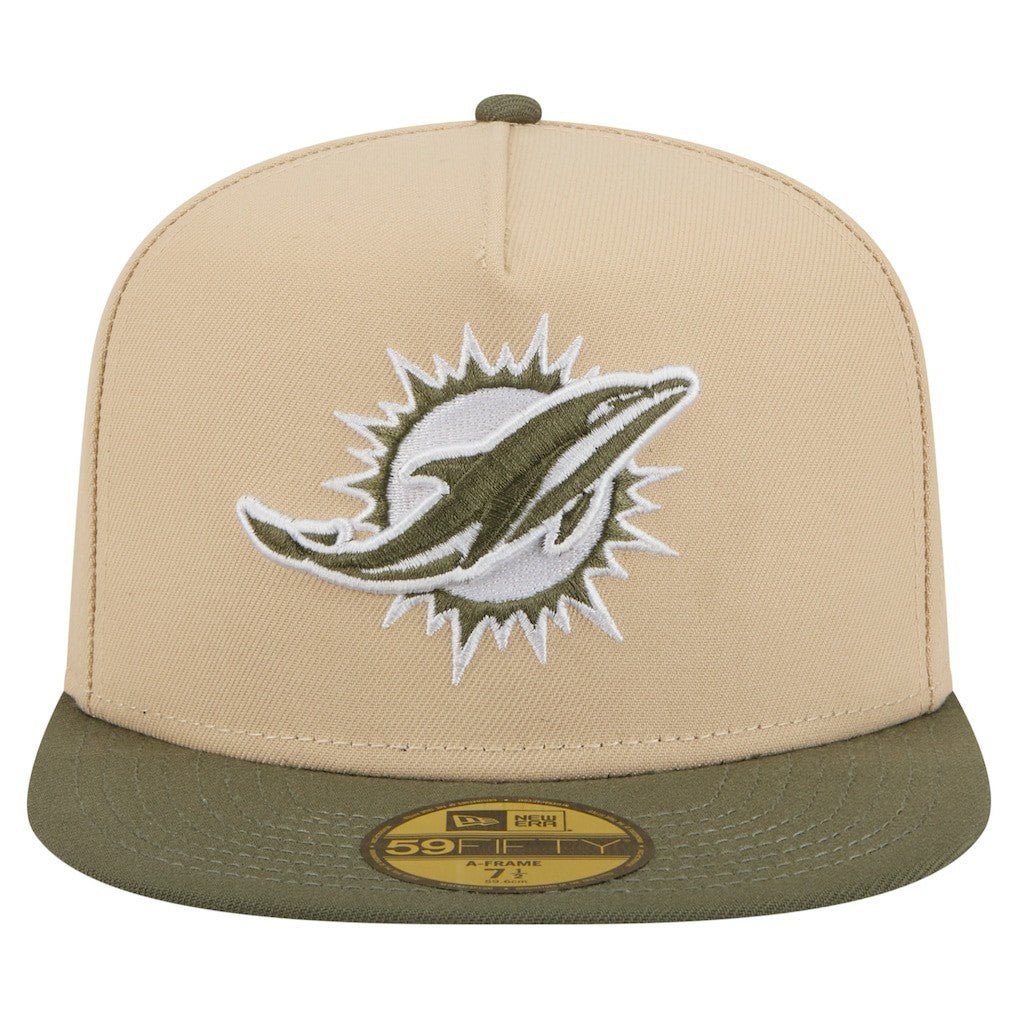 Color Pack A-Frame 59FIFTY Fitted Hat - Miami Dolphins
