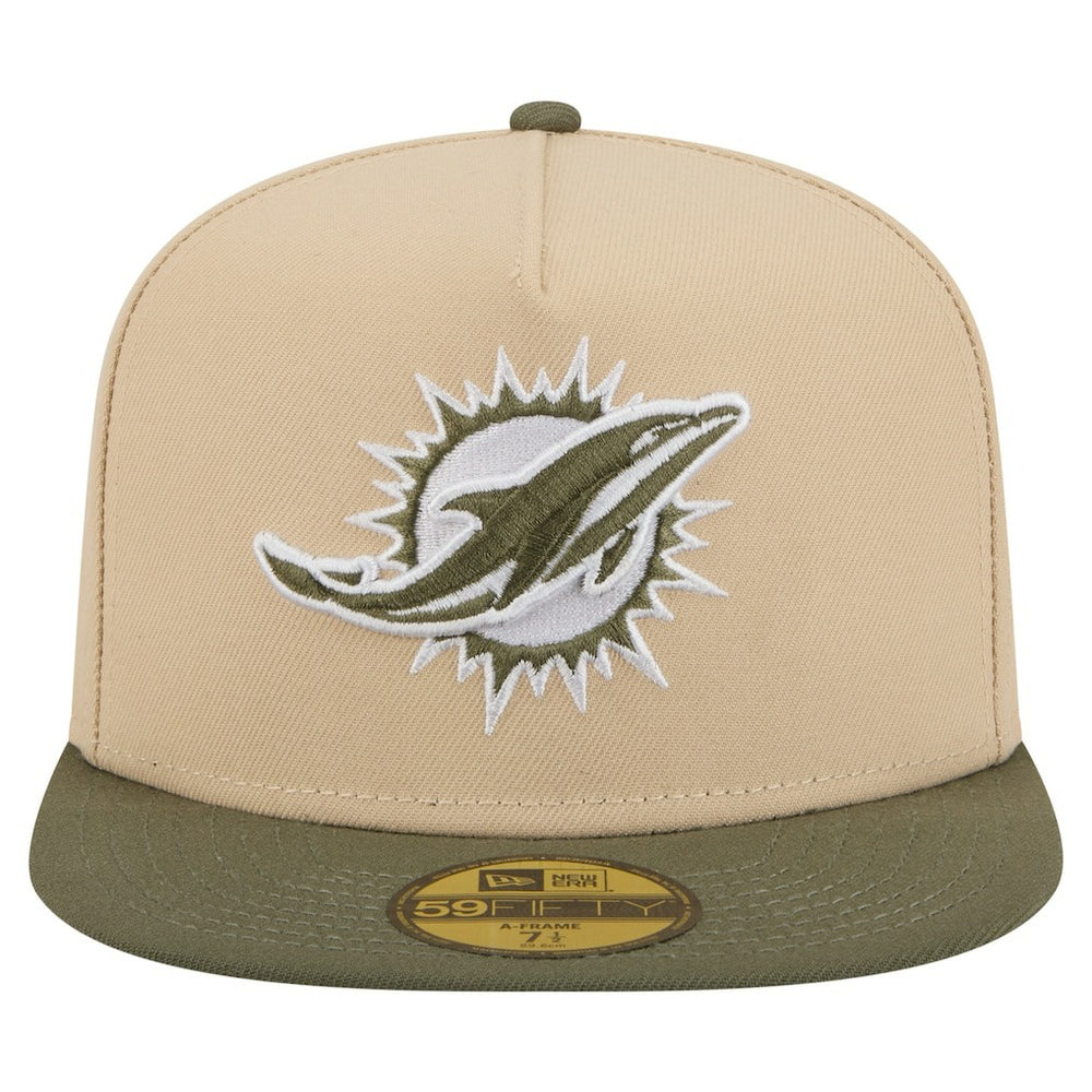 Color Pack A-Frame 59FIFTY Fitted Hat - Miami Dolphins