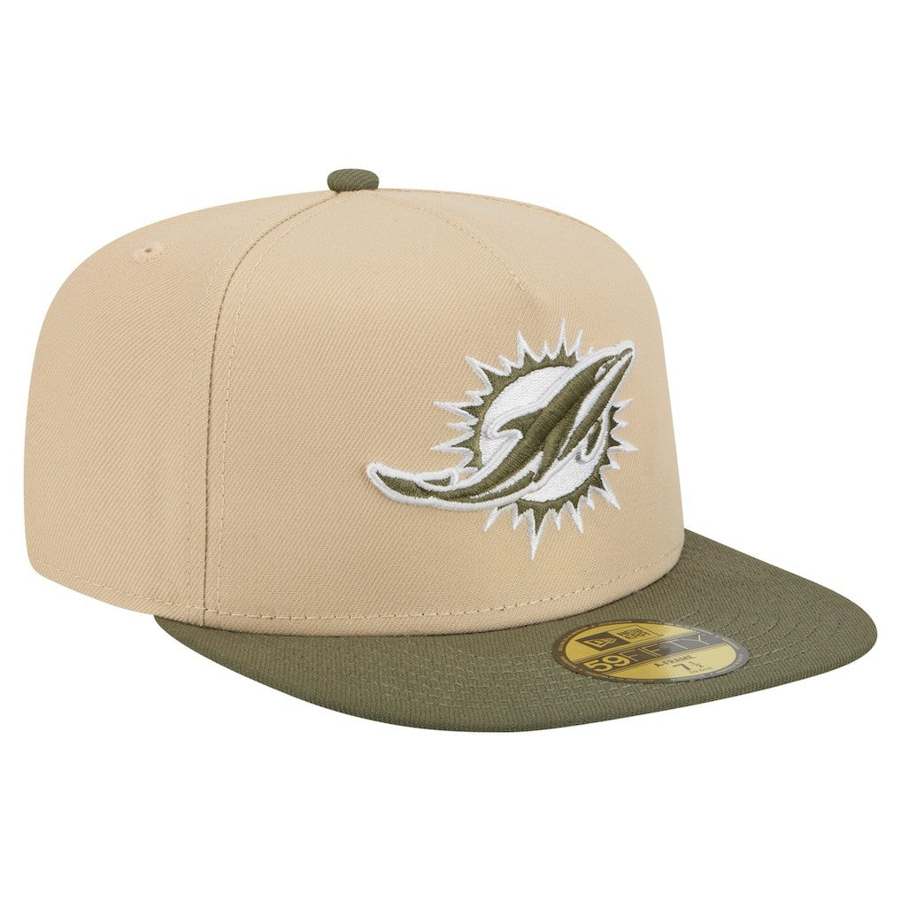 Color Pack A-Frame 59FIFTY Fitted Hat - Miami Dolphins