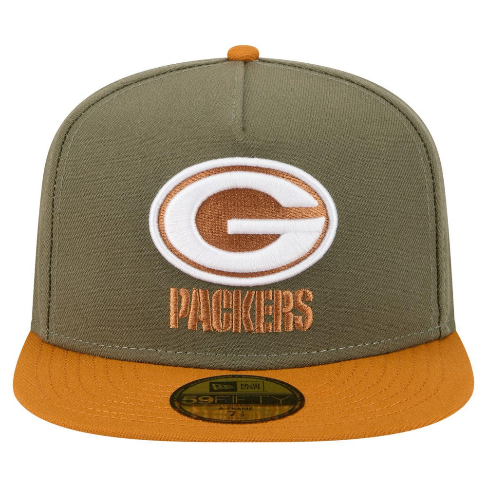 Color Pack A-Frame 59FIFTY Fitted Hat - Green Bay Packers