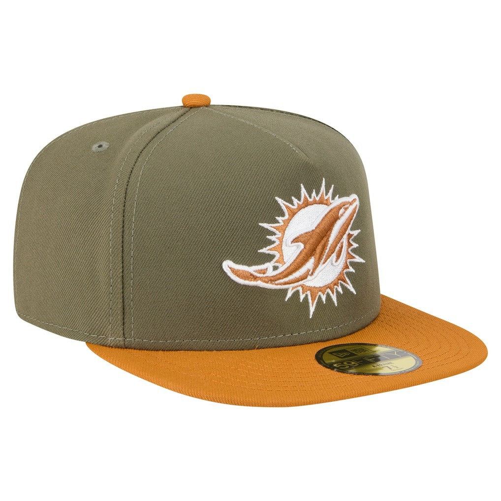 Color Pack A-Frame 59FIFTY Fitted Hat - Miami Dolphins