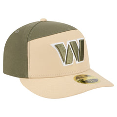Two-Tone Color Pack Split Panel 59FIFTY Fitted Hat - Washington Commanders