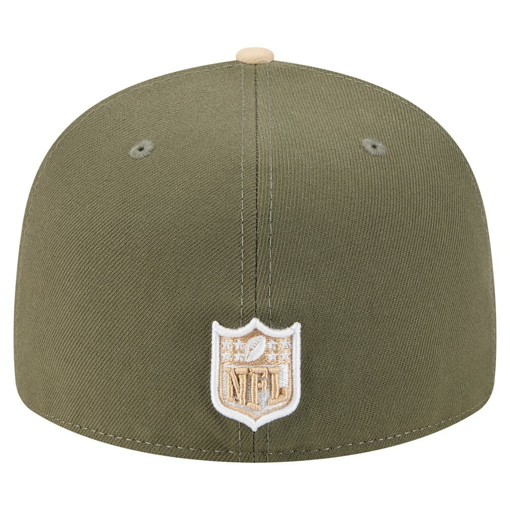 Two-Tone Color Pack Split Panel 59FIFTY Fitted Hat - Washington Commanders