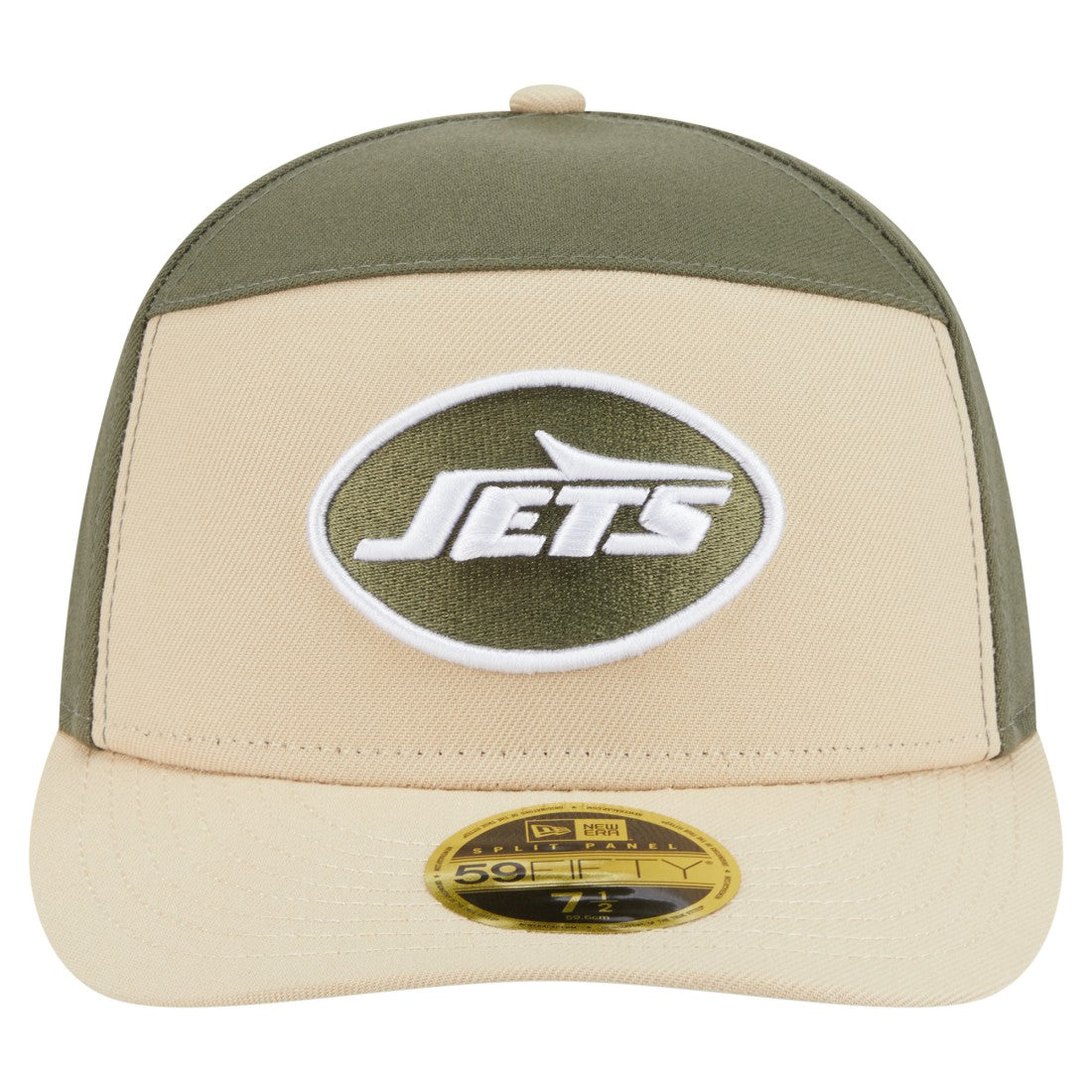 Two-Tone Color Pack Split Panel 59FIFTY Fitted Hat - New York Jets