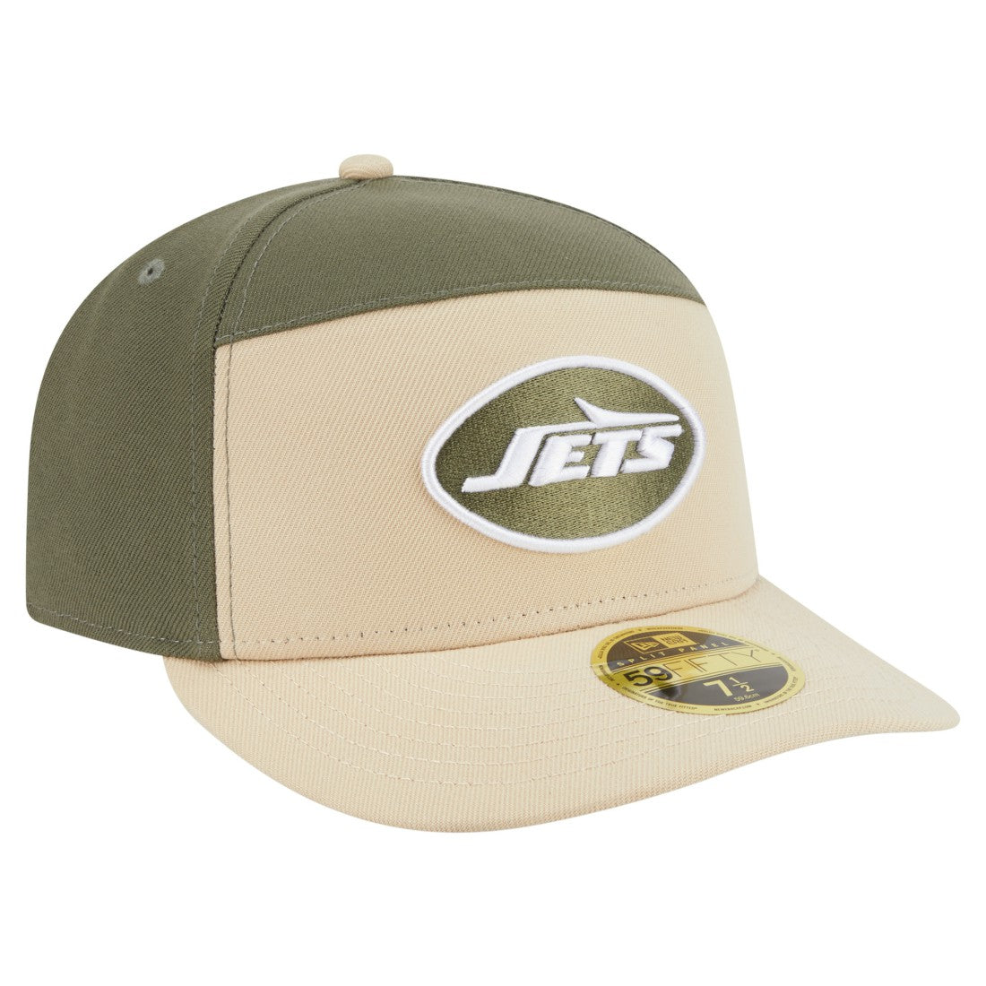 Two-Tone Color Pack Split Panel 59FIFTY Fitted Hat - New York Jets