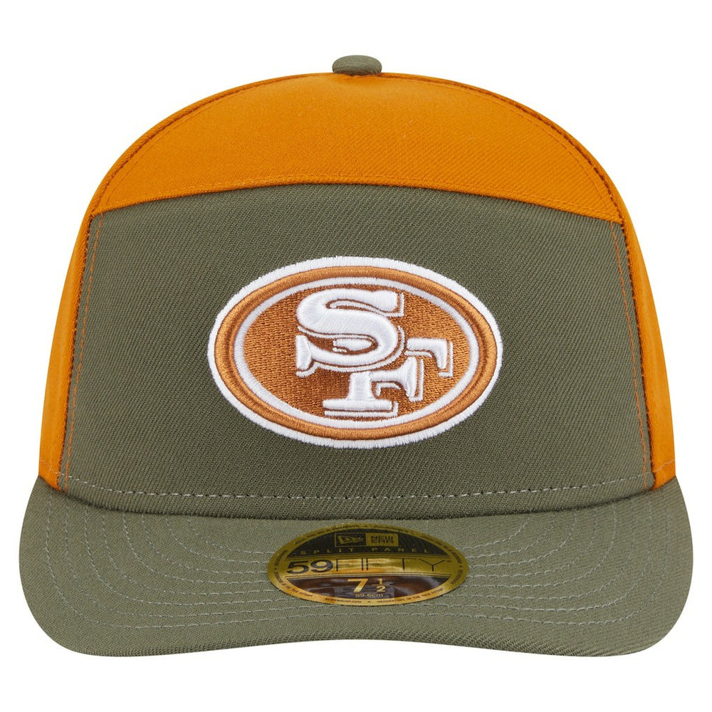 Two-Tone Color Pack Split Panel 59FIFTY Fitted Hat - San Francisco 49ers