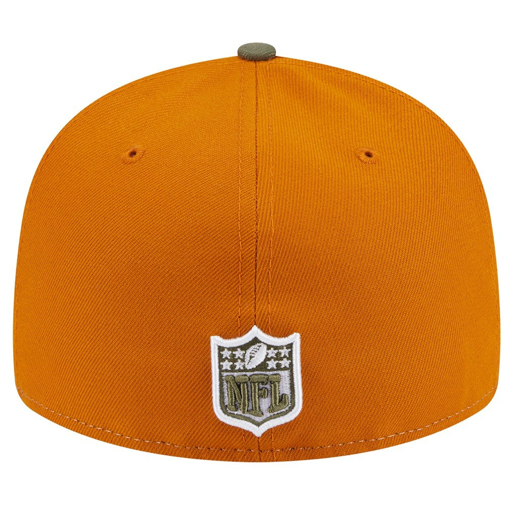 Two-Tone Color Pack Split Panel 59FIFTY Fitted Hat - Las Vegas Raiders