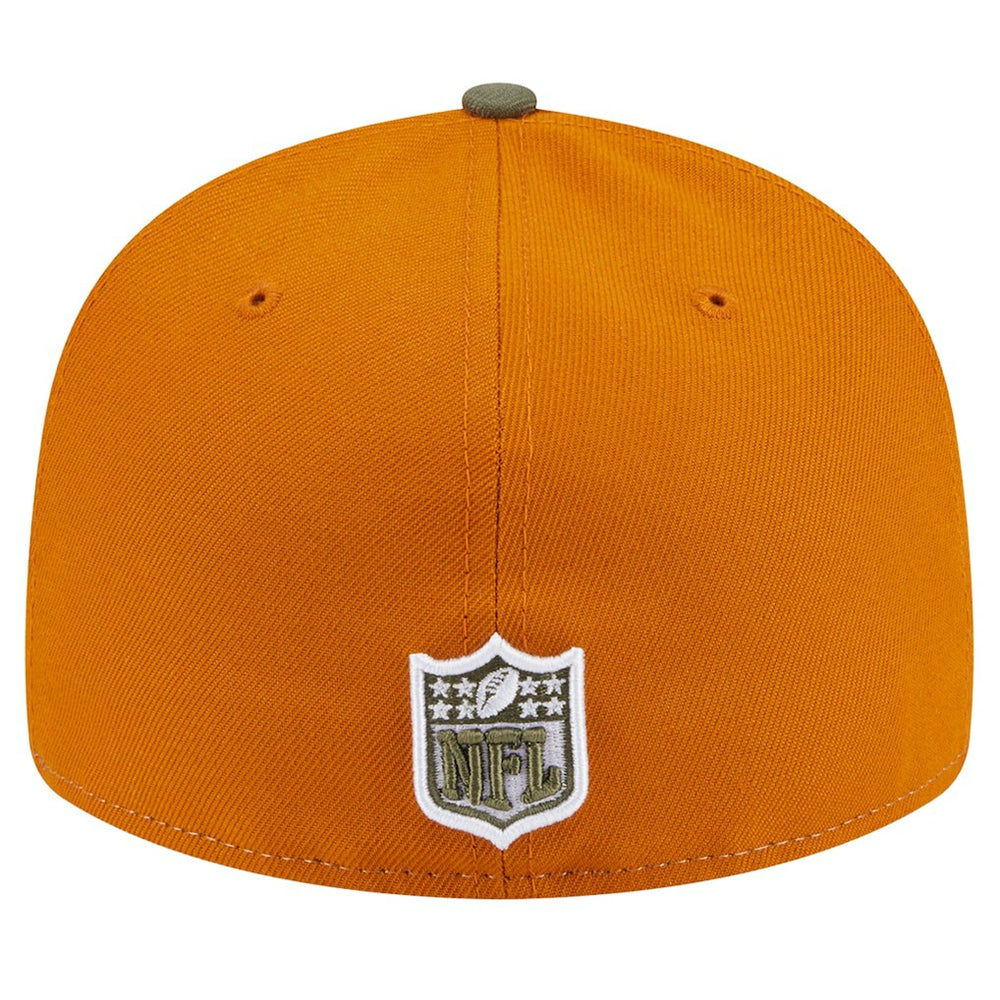 Two-Tone Color Pack Split Panel 59FIFTY Fitted Hat - Las Vegas Raiders